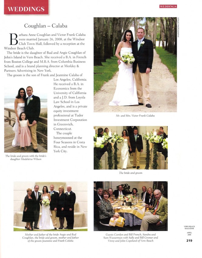 Verobeach Magazine Vero Beach Magazine, Wedding Photography,