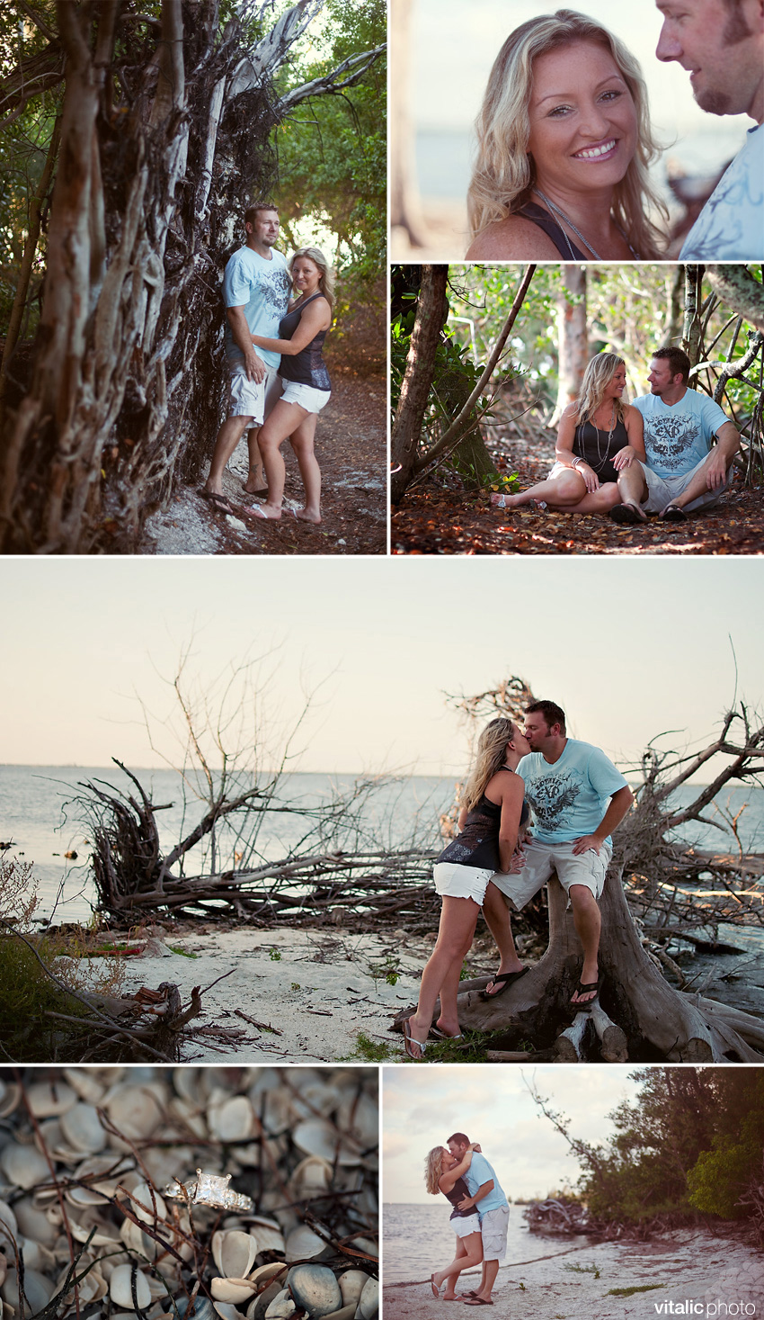 nickitim_03 indian river, sebastian, vero beach, treasure coast, canoe, engagement session, island photo shoot, vitalic photo