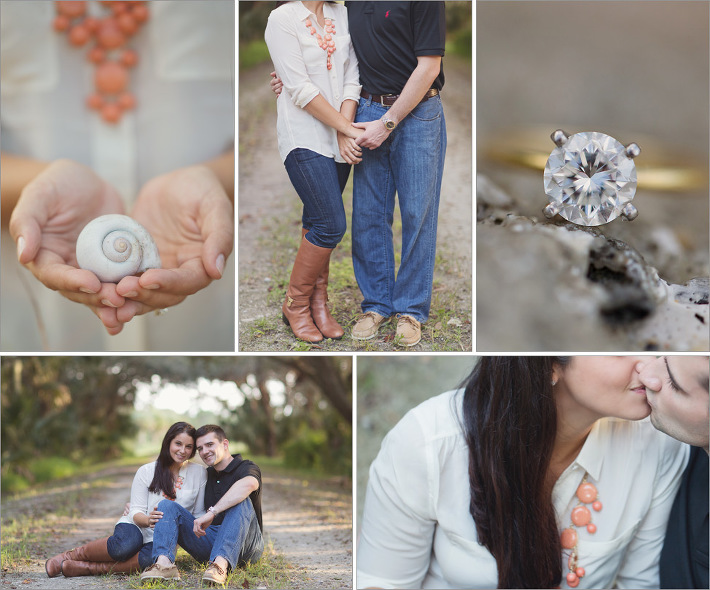 woods engagement, snail, ring, florida engagement, florida photography, florida wedding photographer, florida wedding photography
