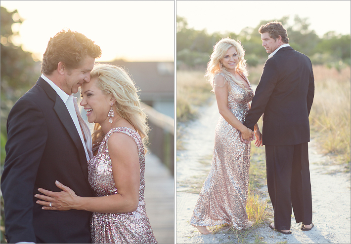 glam engagement session, beach glam, sparkly gown, glitter gown, sequin dress, glamorous engagement session, vitalic photo, sebastian inlet, best florida photographer, vero beach photographer, vero beach engagement, vero beach engagement photographer, beach engagement session, field engagement, tall grass photos