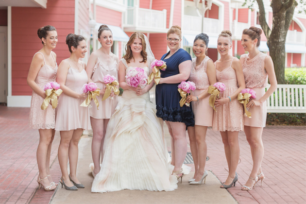 disney boardwalk bridesmaids