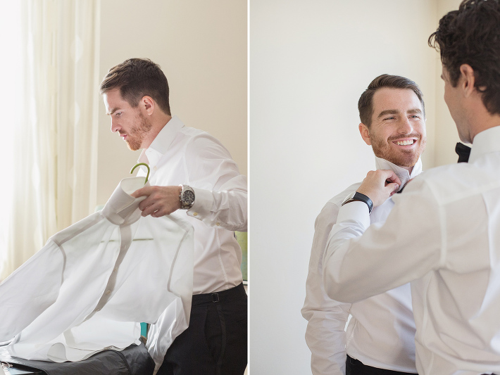 groom preparation
