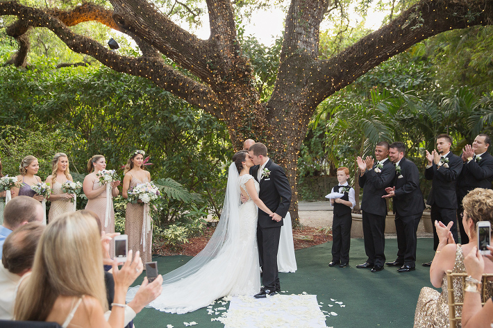 villa woodbine wedding ceremony
