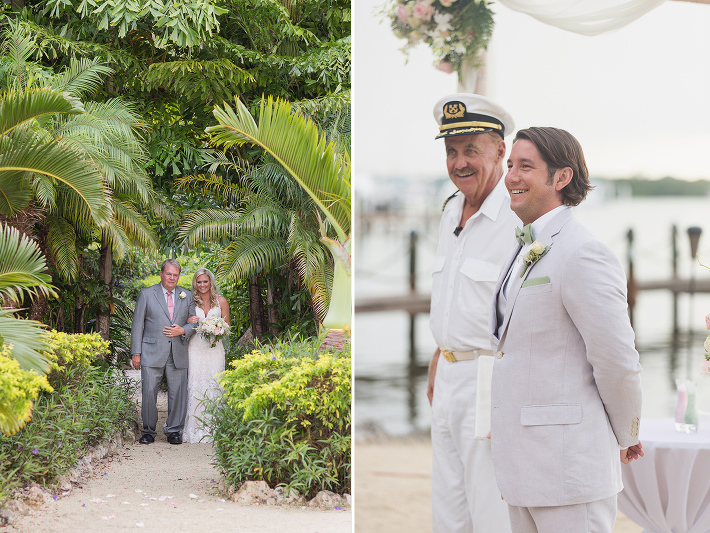 coconut palm inn wedding ceremony